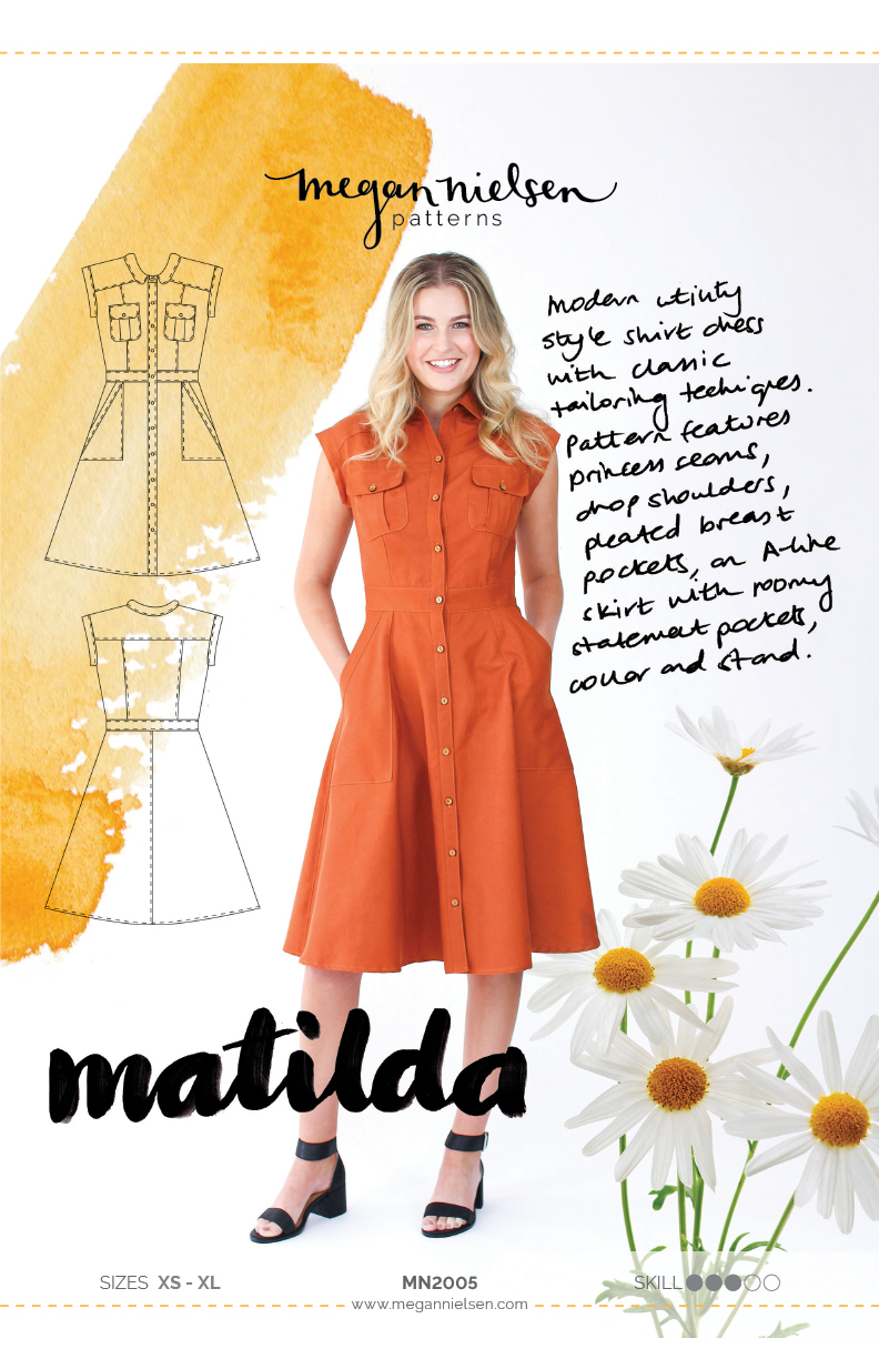 Matilda Extended Sizes And New Variation! - Megan Nielsen Patterns Blog