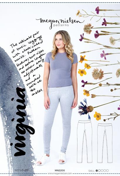 Megan Nielsen Virginia Leggings - Stonemountain & Daughter Fabrics