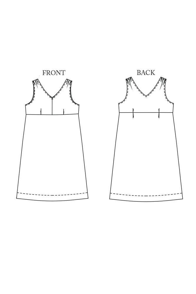 Merchant & Mills Lilian Slip Dress Downloadable Pattern