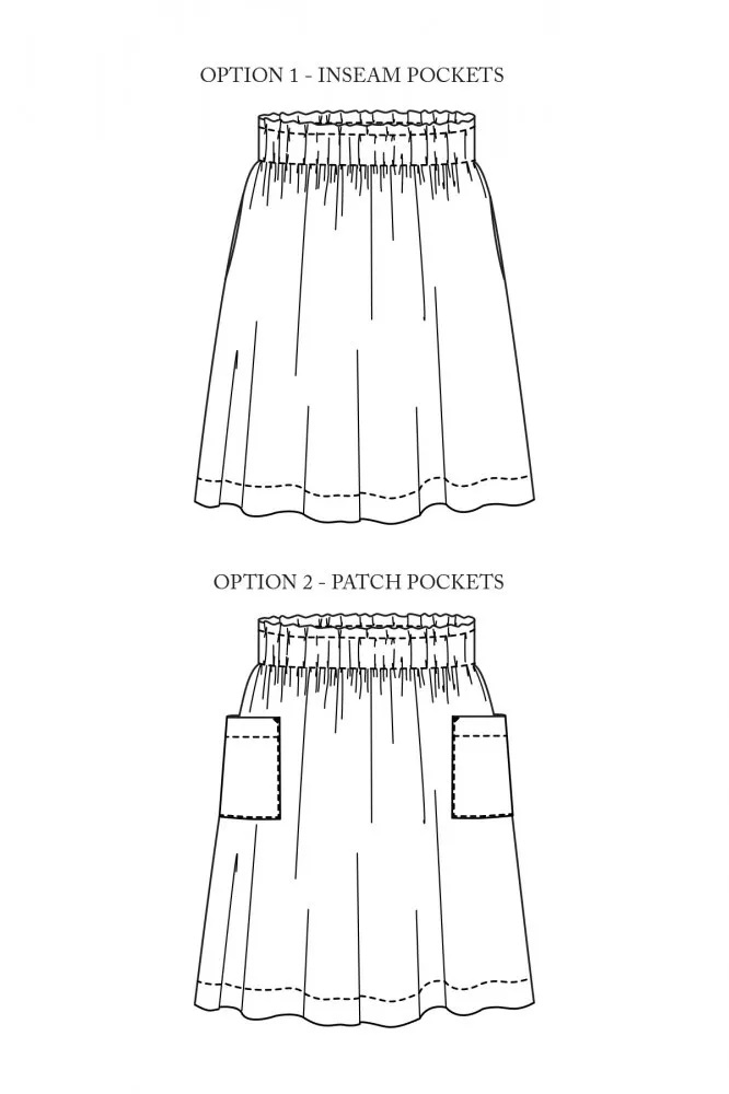Merchant & Mills Mathilde Skirt Downloadable Pattern