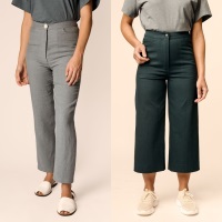 Named Clothing Aina Trousers and Culottes pattern review by hsuv