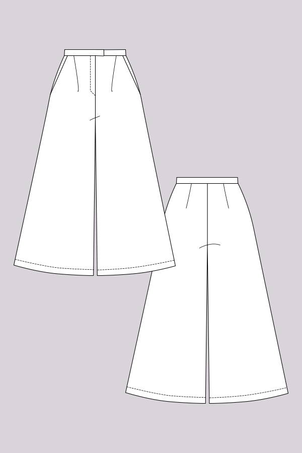 Named Clothing MIMOSA CULOTTES Downloadable Pattern sewing pattern