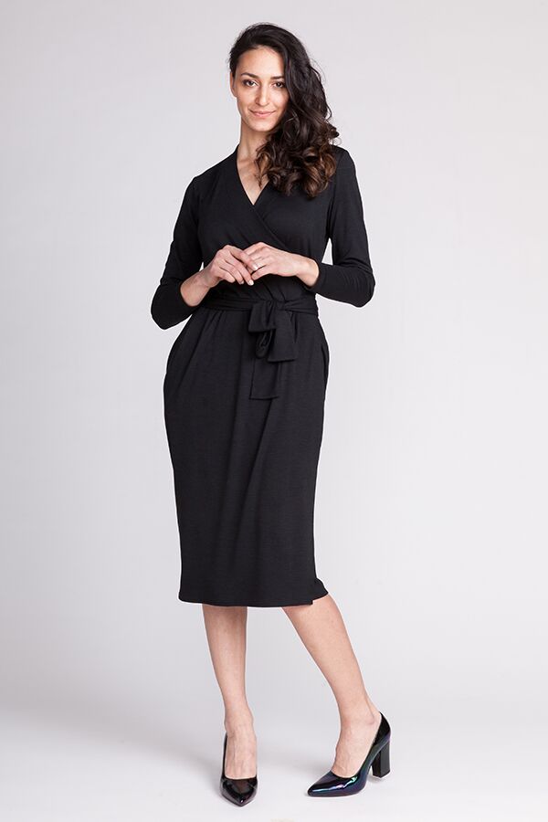 Named Clothing OLIVIA JERSEY WRAP DRESS Downloadable Pattern