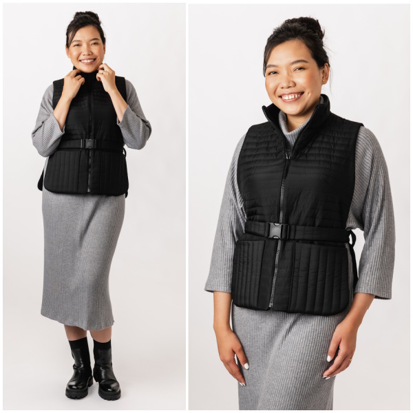 Puffer vest pattern hotsell