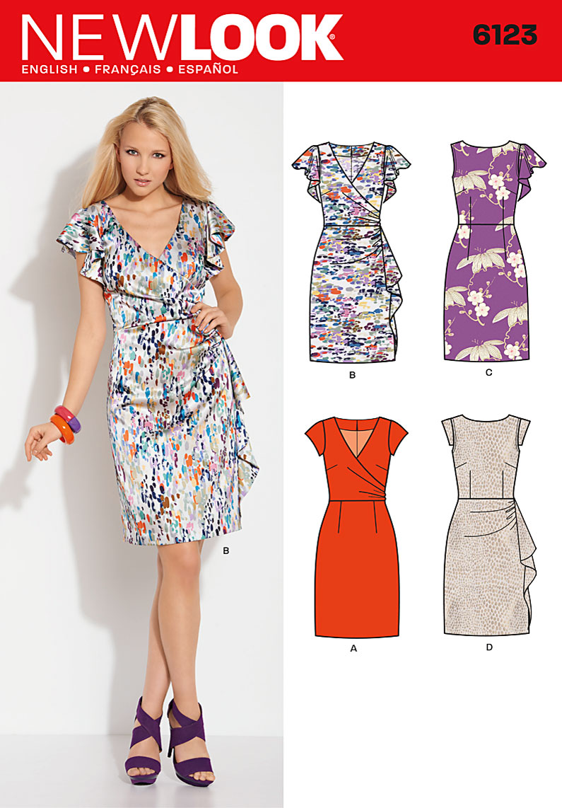 Party Flounce Dress Newlook