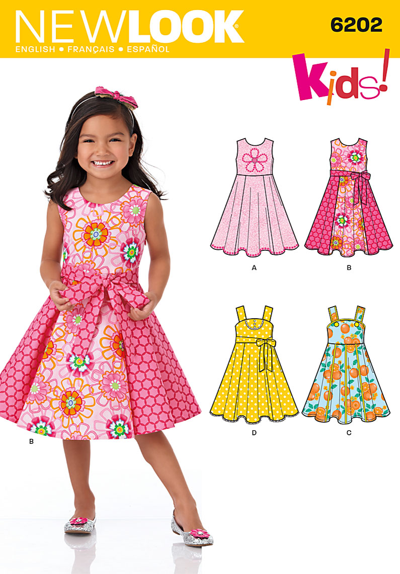 New Look 6202 Children s Dress