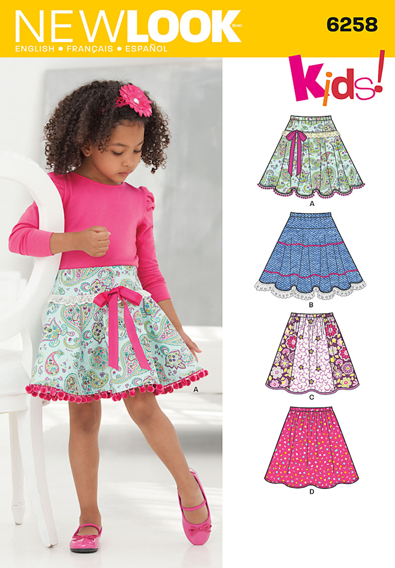 Girl shop skirt pattern