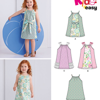 New Look Toddlers' Easy Pillowcase Dresses 6386 pattern review by ...