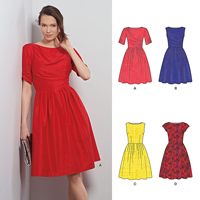 New Look Dresses patterns - sewing patterns and pattern reviews for New ...