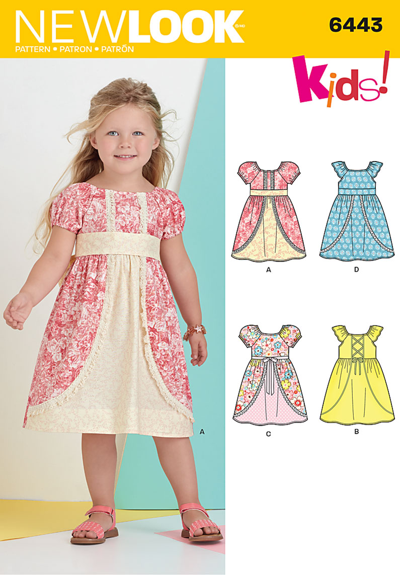 new look children's dress patterns