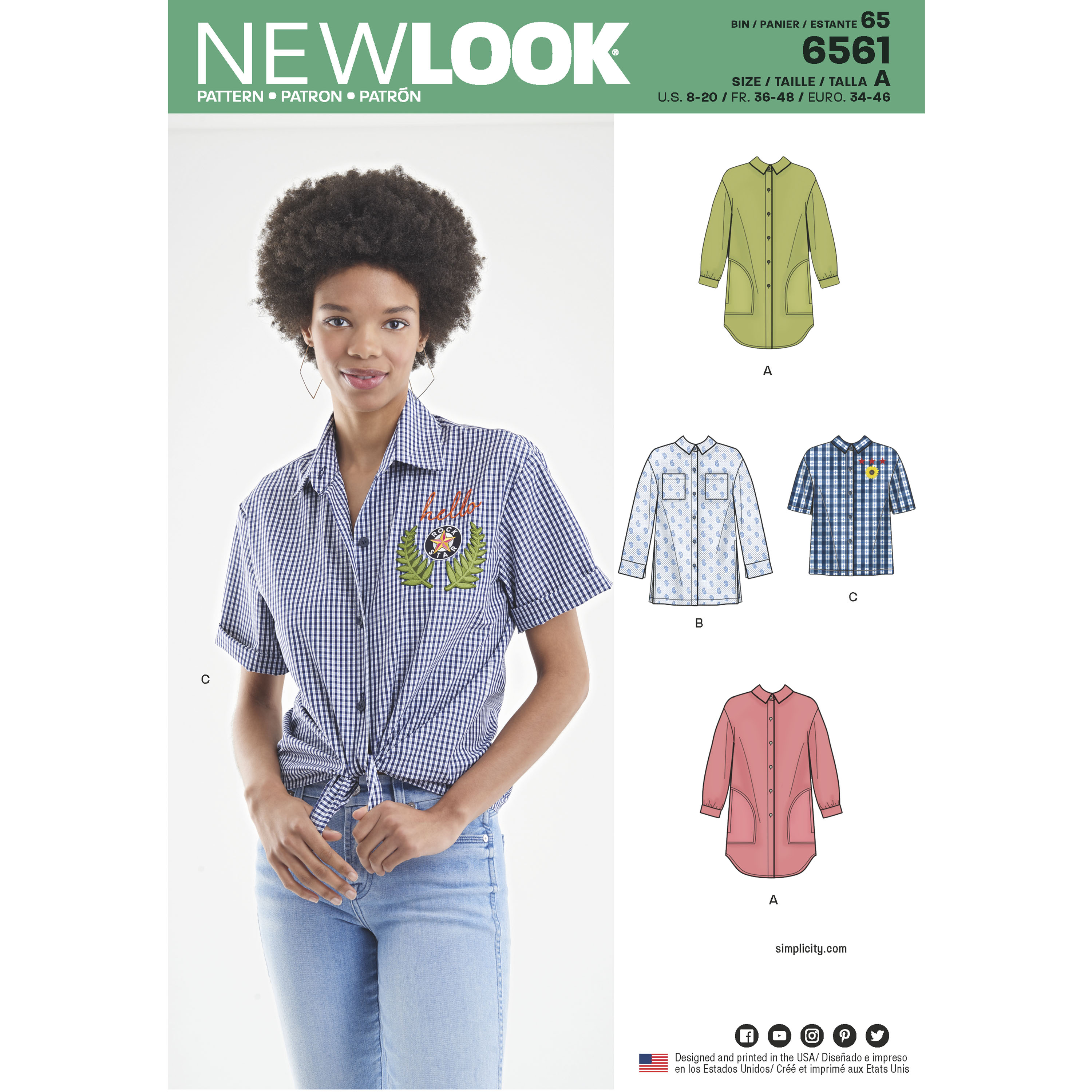 new look casual tops