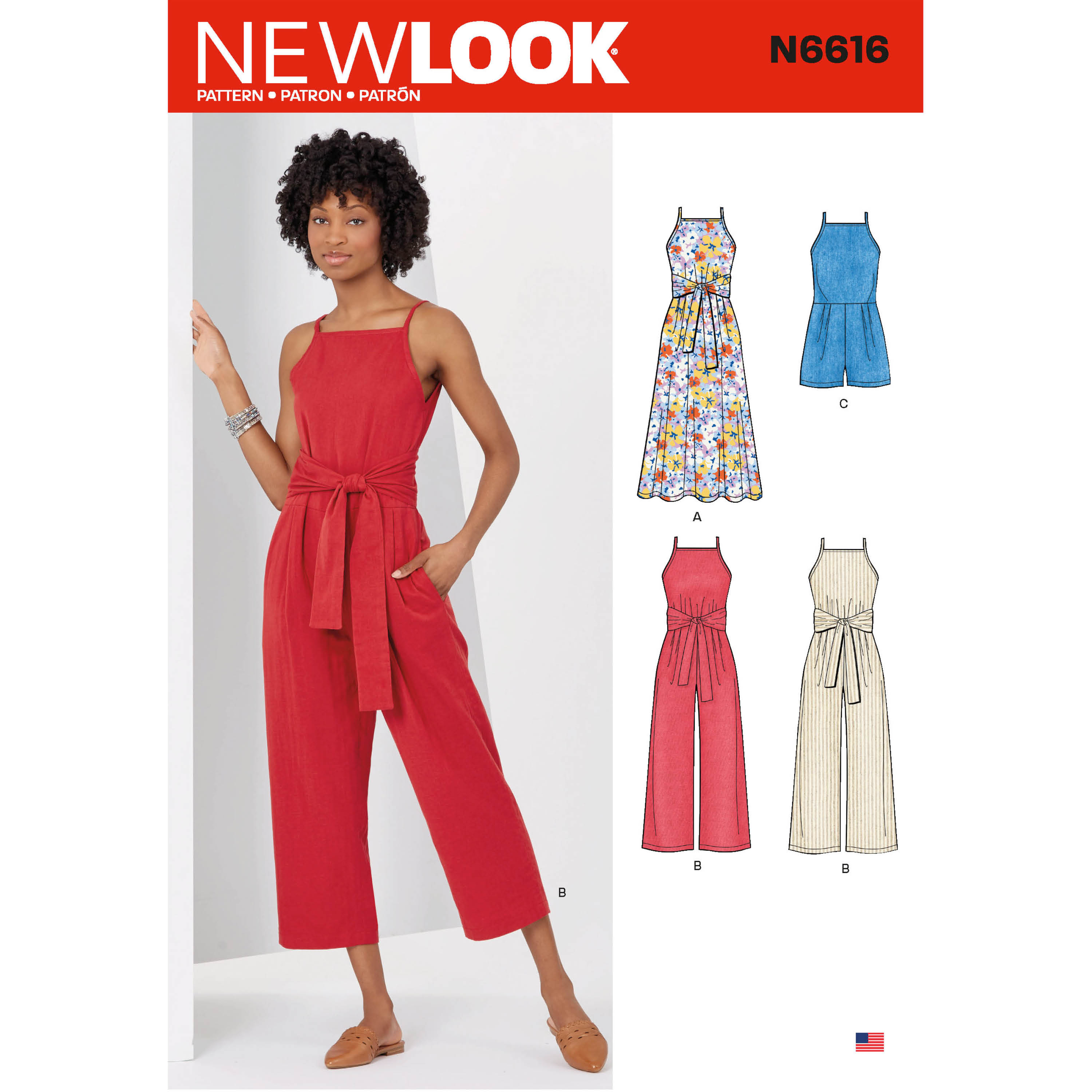 New Look 6616 Misses' Dress And Jumpsuit
