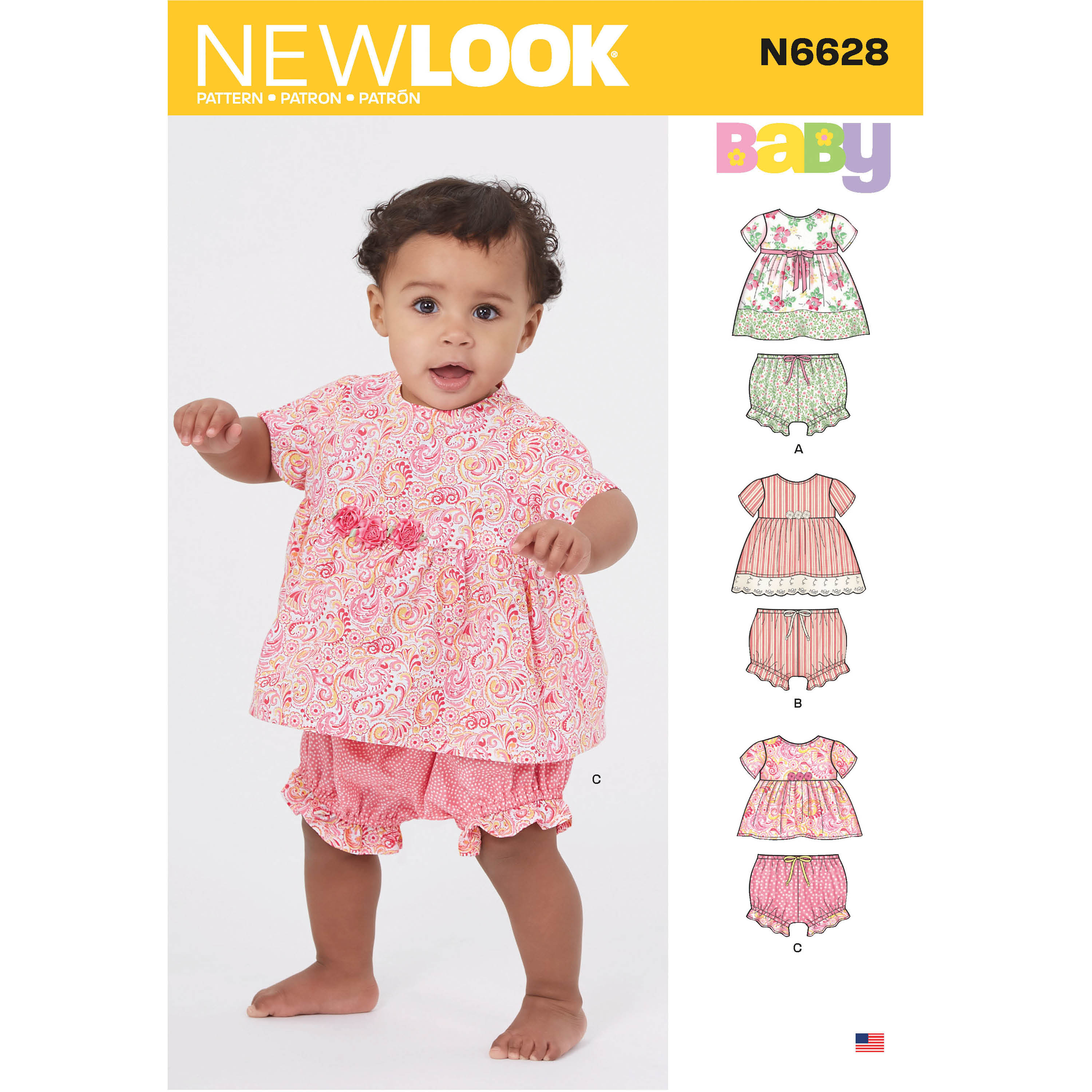 New Look 6628 Babies' Sportswear