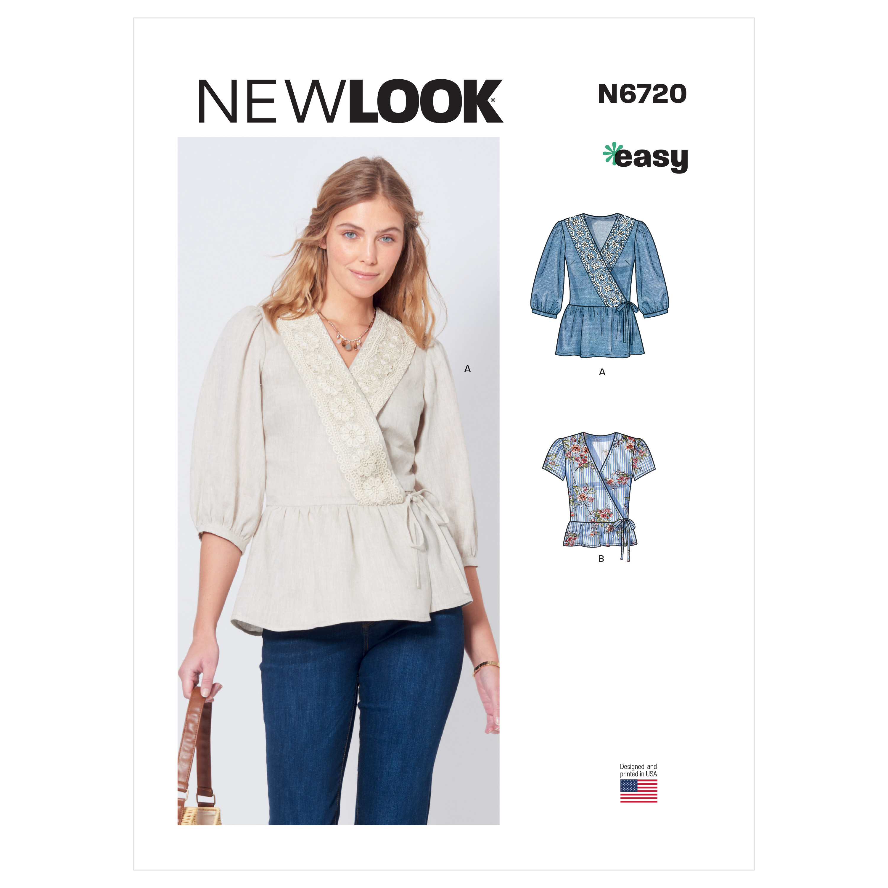 New Look 6720 Misses' Tops