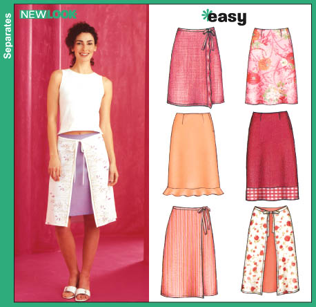 New Look 6274 Misses Skirts