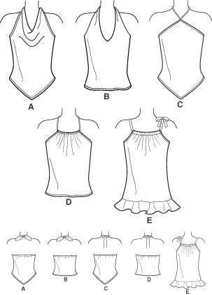 Easy Halter Top Pattern