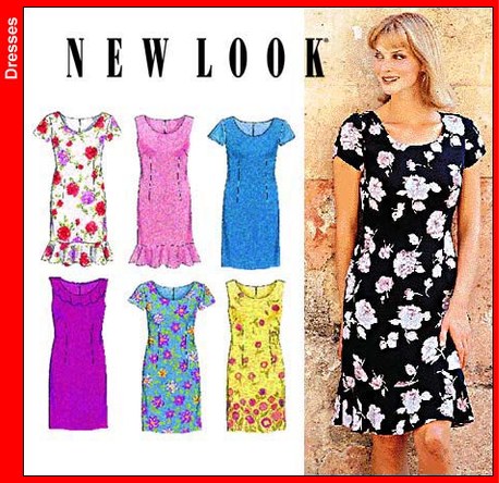 New Look 6717 Misses Dress