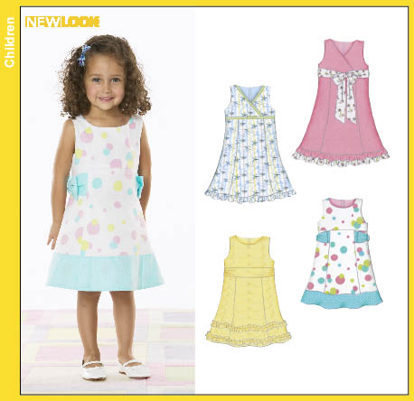 New Look 6795 Toddler Dresses