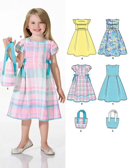 New Look 6959 Child Dresses