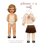 Oliver   S 2   2 Blouse & Pleated Skirt Digital Pattern ( Size 4-8 )