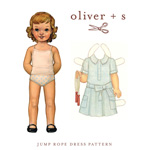 Oliver + S Jump Rope Dress Digital Pattern( Size 6m-3T )