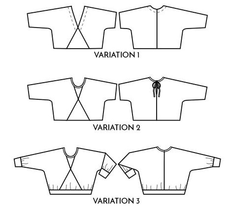 Papercut Patterns Pinnacle Top/Sweater