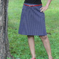 PatternReview Annika A-Line Skirt Digital Pattern (Print at Home)