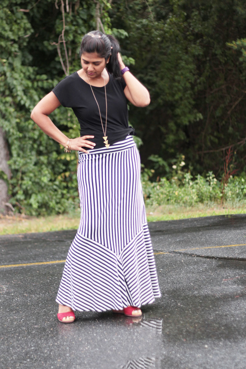Ina Maxi Skirt - Now with Layered Sizes 7/29/16 - PatternReview.com Blog