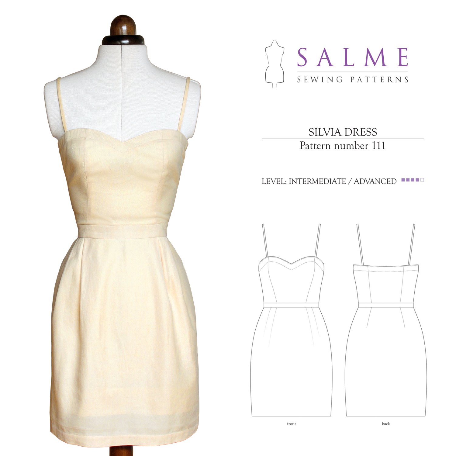 11+ Designs Spanish Dress Sewing Pattern
