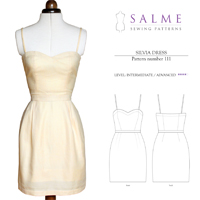 Salme Silvia Dress Digital Pattern