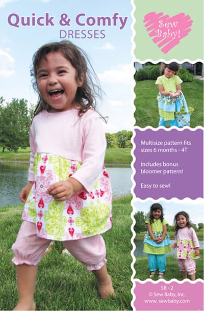 SewBaby Quick and Comfy Dresses Pattern