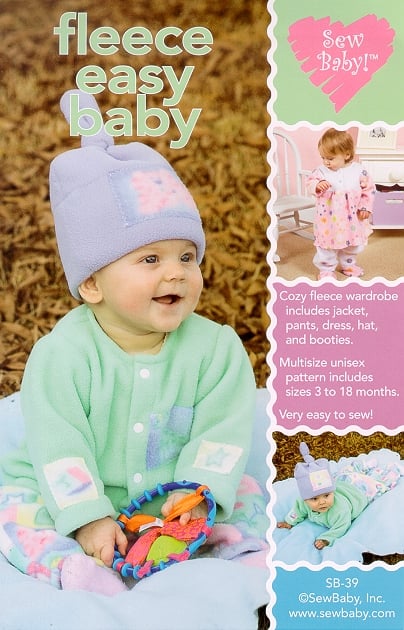 SewBaby Fleece-Easy Baby Wardrobe Pattern