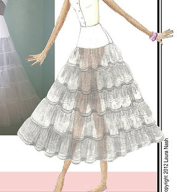 Sew Chic Pretty Petticoat Pattern (ln1208)