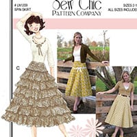 Sew Chic Spin Skirt Pattern (ln1209)