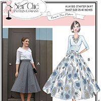 Sew Chic Starter Skirt Pattern (ln1000)