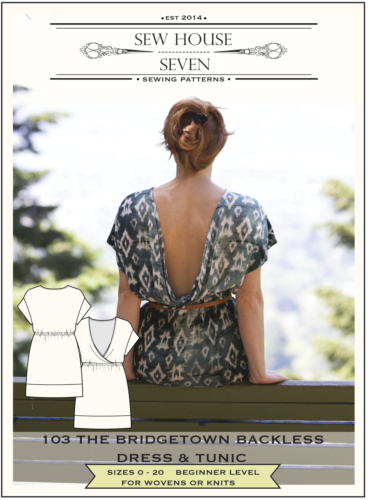 Backless Dress Pattern