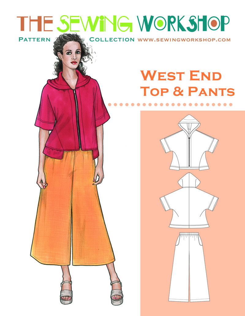 Vogue Patterns MISSES' SLEEVELESS PEPLUM TOP AND WIDE-LEG PANTS 1572  pattern review by sewingsanity