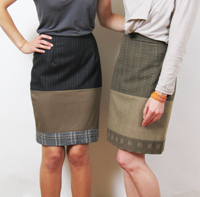 Sewn Square One Skirt Smarts Pattern