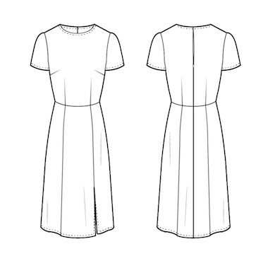 Sew Over It Giselle Dress Downloadable Pattern