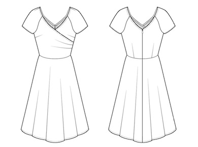 Sew Over It Maisie Dress Downloadable Pattern