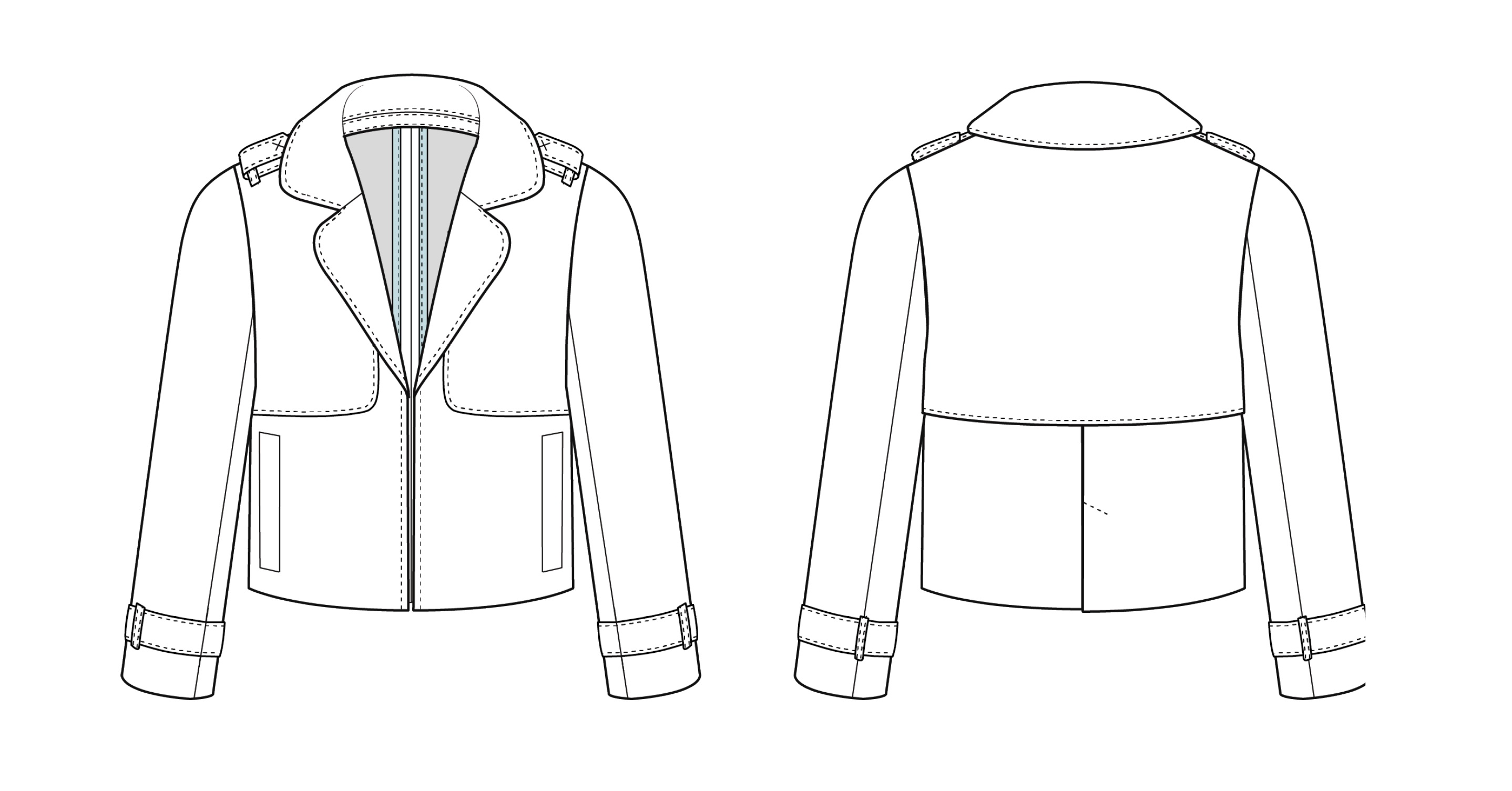 Sew Over It Suraya Jacket Downloadable Pattern