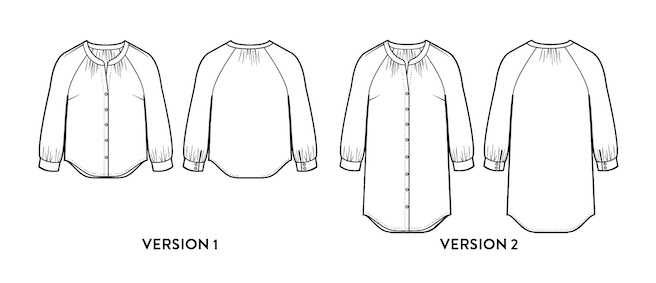 Sew Over It Zadie Blouse Downloadable Pattern