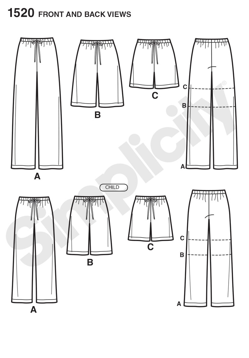 49+ Designs How To Draw Pajama Pants Sewing Pattern | AltafAlexica