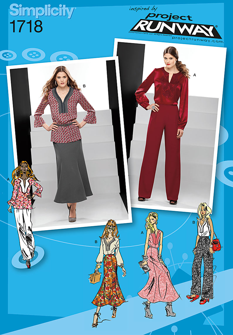 Simplicity Patterns Misses Sportswear Project Runway Collection 6-8-10-12-14-16-18 by Simplicity Patterns 