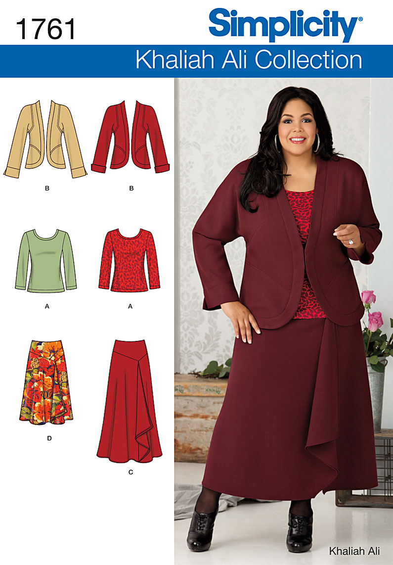 Simplicity 1761 Misses' & Plus Size Separates sewing pattern