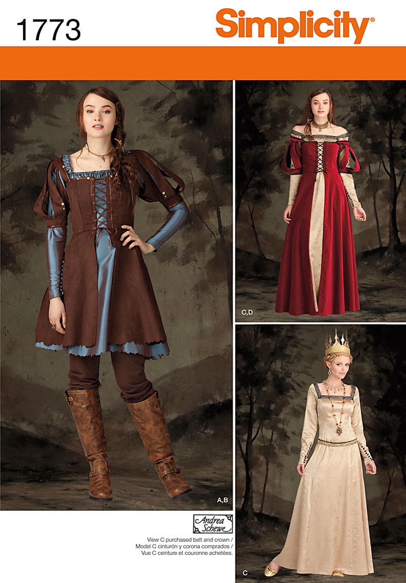 Simplicity Costume Dress Patterns