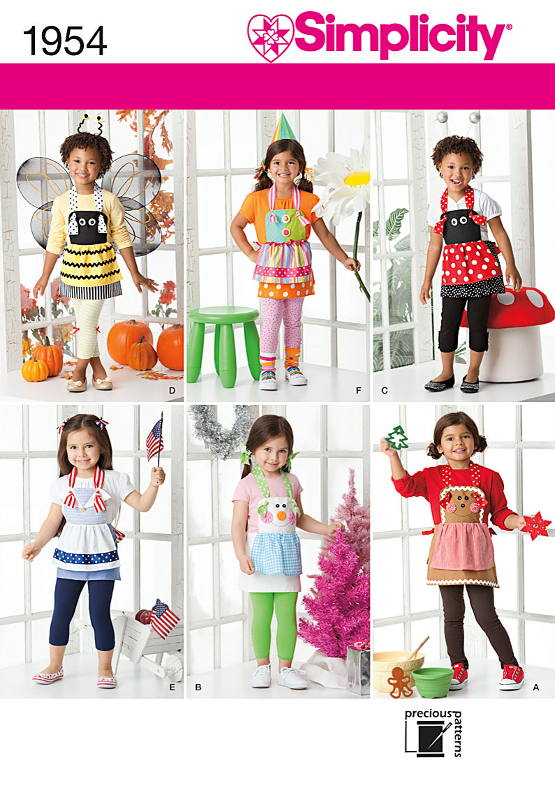 Enfant de Costumes Tailles  Simplicity Sewing Pattern 2065  3–4-5–6-7–8 Une 