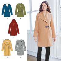 Simplicity Misses' Easy-To-Sew Jacket or Coat 1067 pattern review by ...