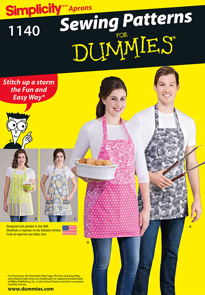 Simplicity 1140 Aprons in Four Styles