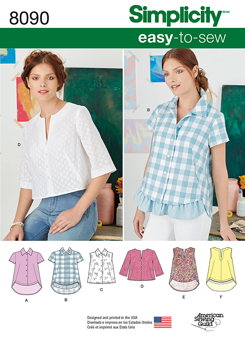 35+ Simplicity Blouse Sewing Patterns - AmanyAlissia
